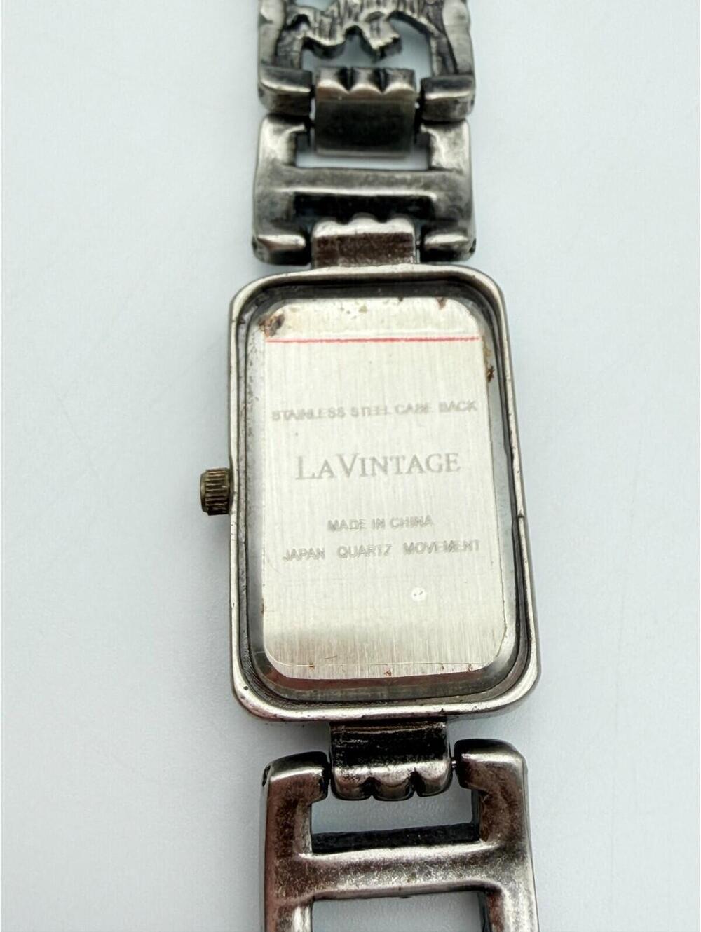 Vintage La Vintage Rectangle Women's Watch - Picture 5 of 7